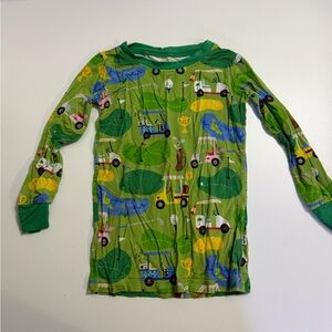 Little Sleepies Long Sleeve PJ Top in Fairway Fun